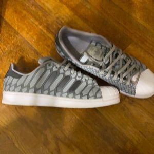 Reflecting shell toe adidas